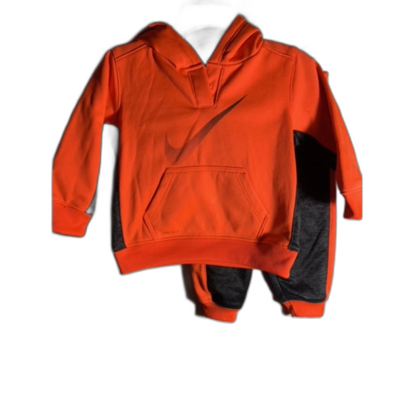 Nike Bundle Toddler Boy Zip Hoodie & Pants Set 12M - Picture 1 of 8
